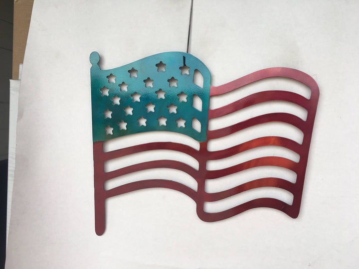 American flag Blue and red