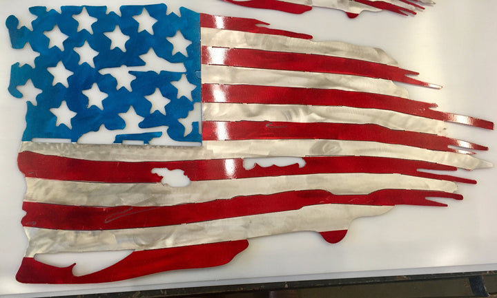 tattered flag