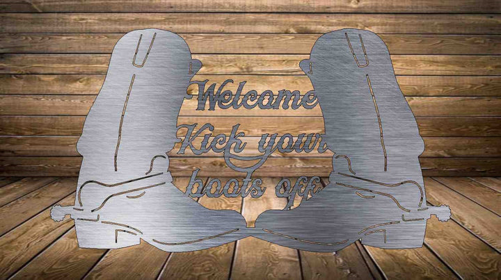 Welcome KIck your boots off