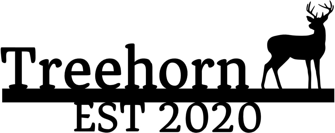 Ranch sign,personalized driveway,customized name sign,address sign,family name,Established date,3ft Metal Sign custom sign with deer