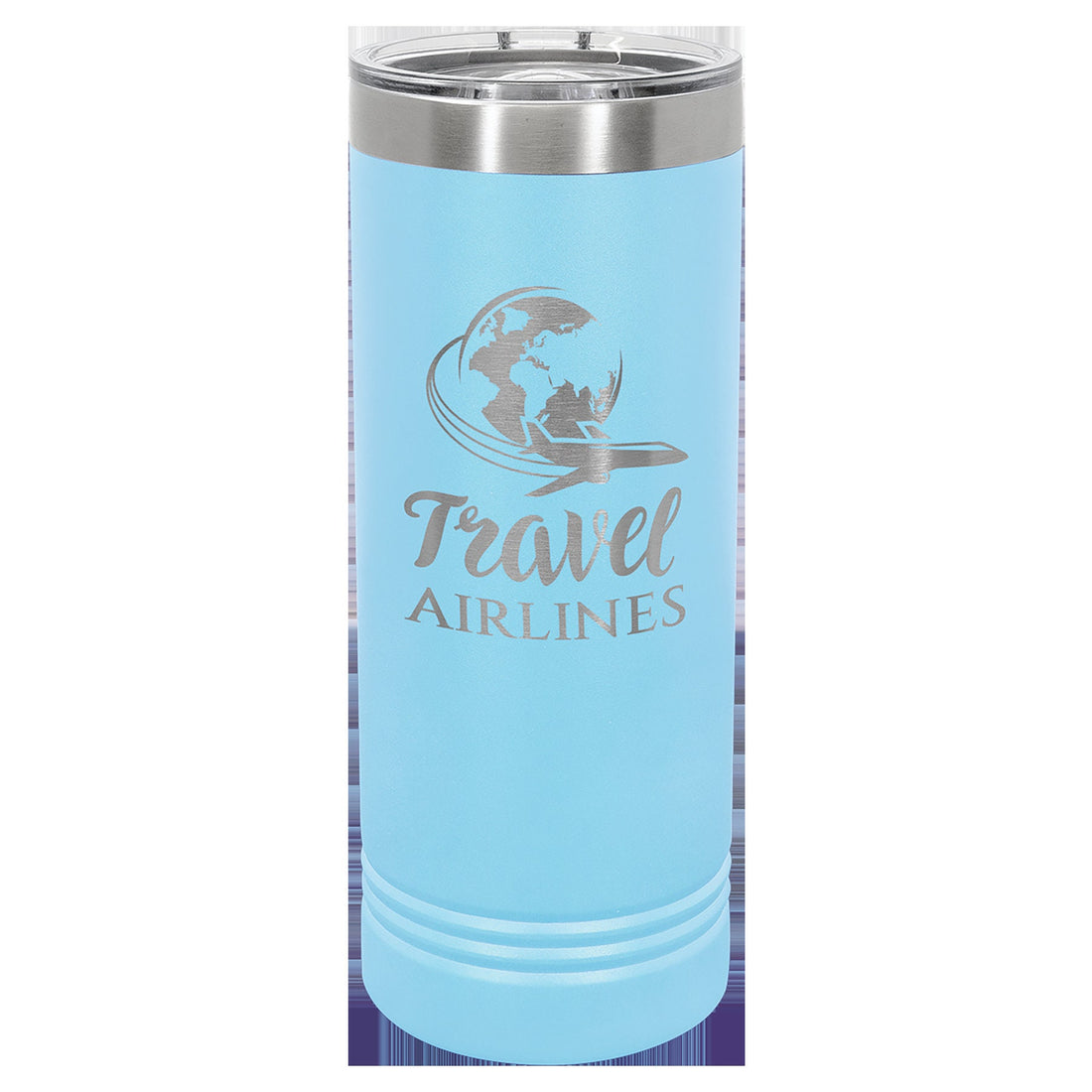 Polar Camel 22 OZ skinny Tumbler with slider lid Customized