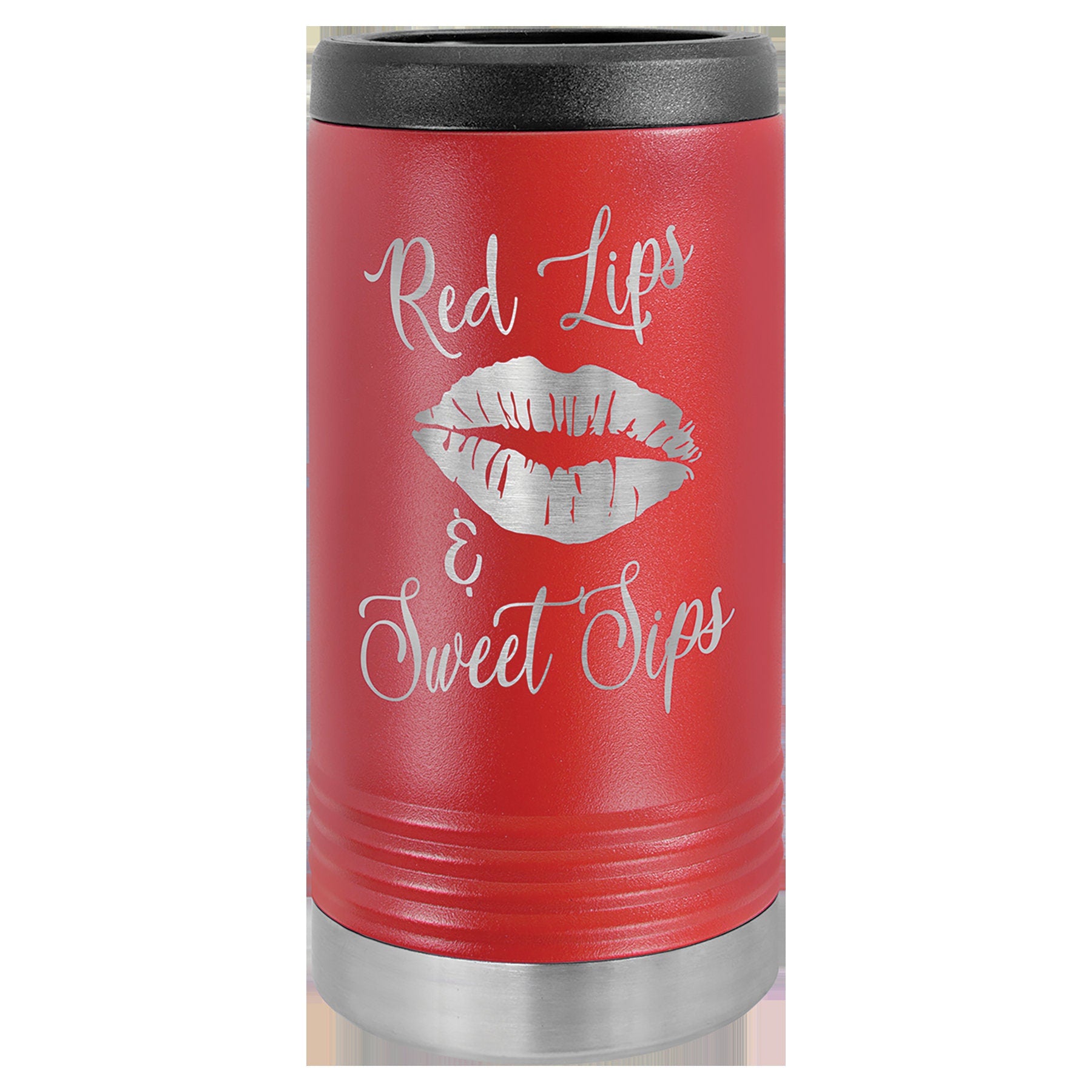 Polar Camel Coral Slim Beverage Holder Customized