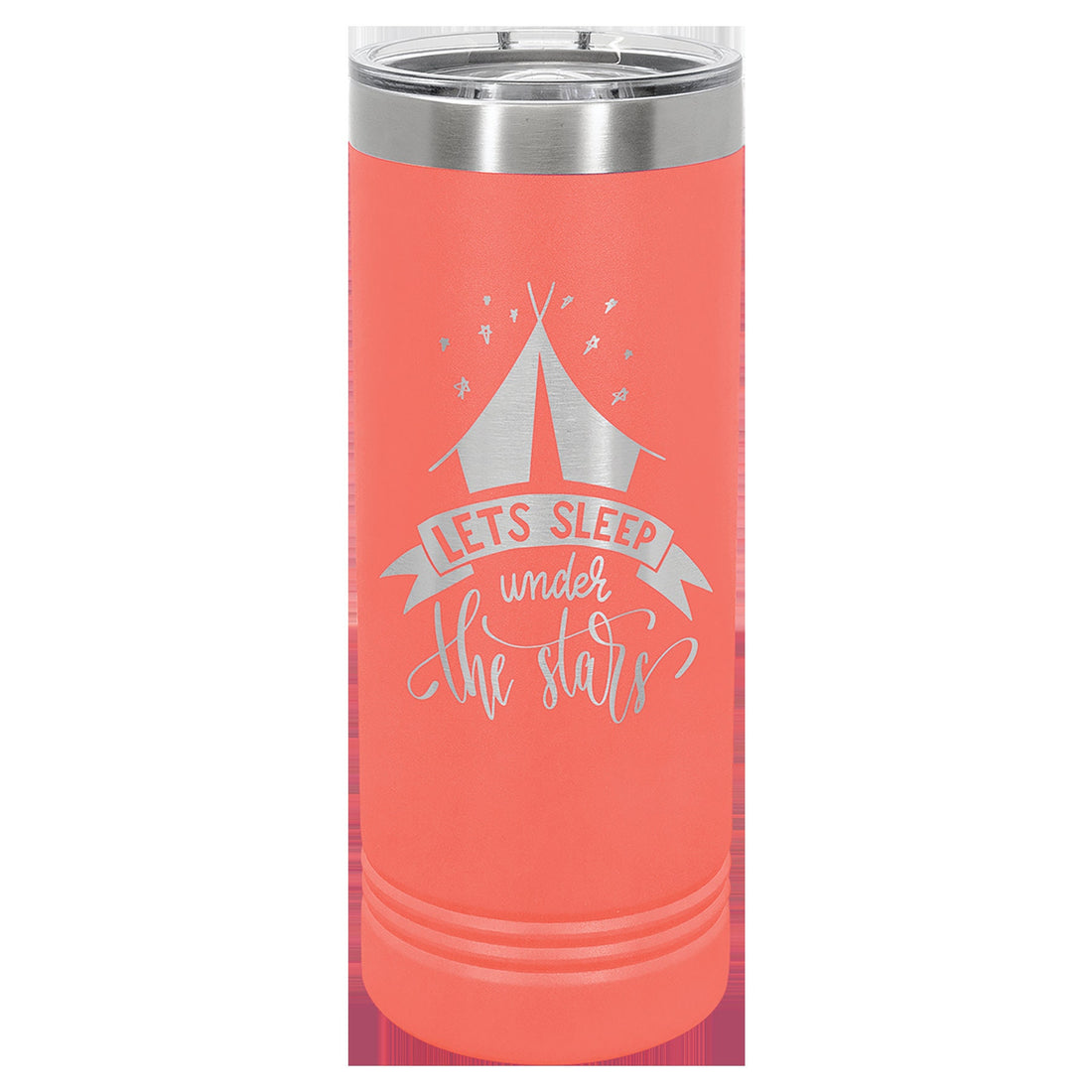 Polar Camel 22 OZ skinny Tumbler with slider lid Customized