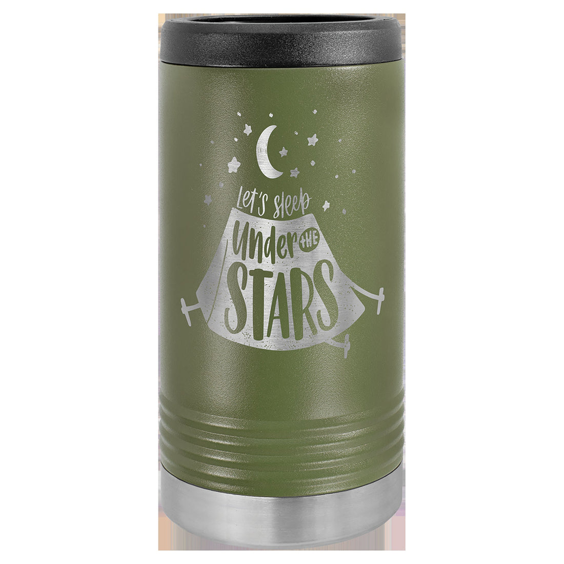 Polar Camel Coral Slim Beverage Holder Customized