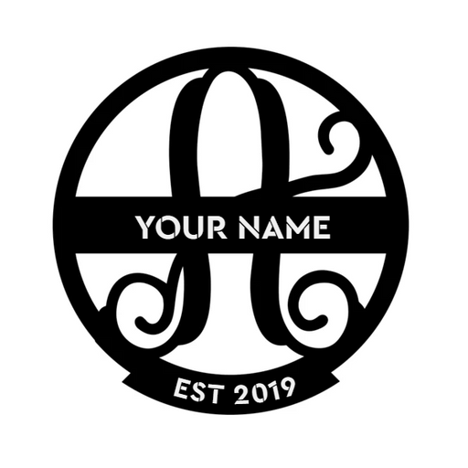 Family Name Monogram - suttons custom