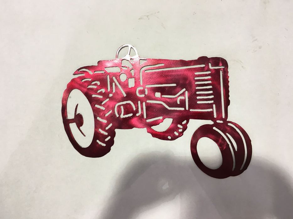 Metal tractor