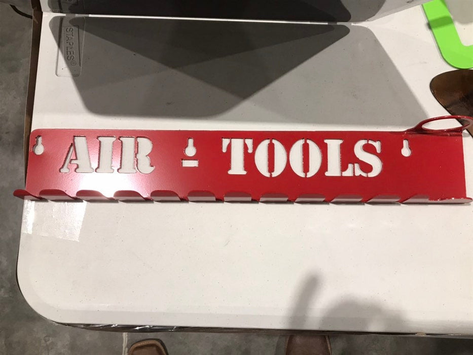 Air tool storage hanger