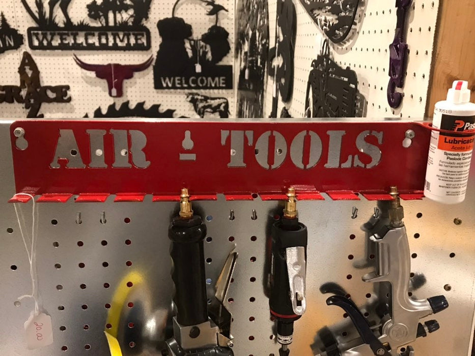 Air tool storage hanger