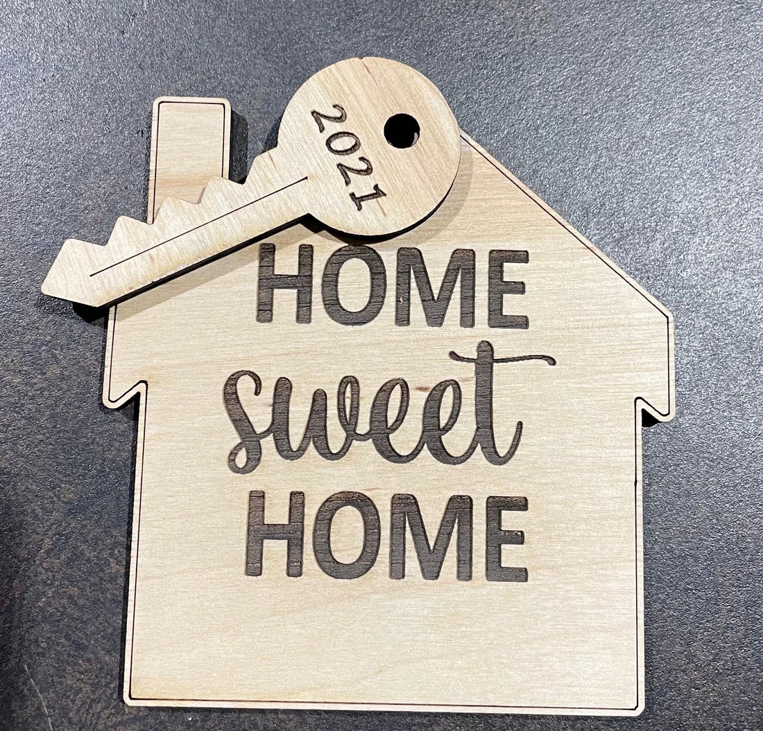 New home  Christmas ornament